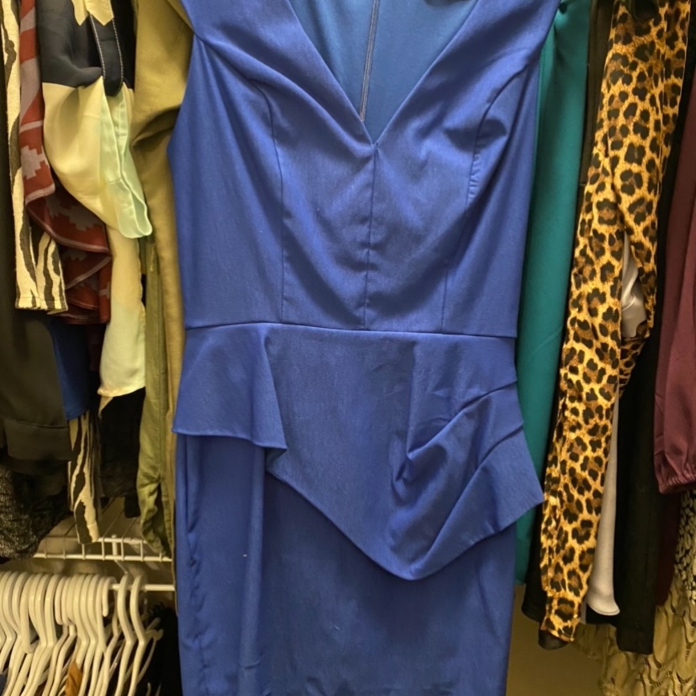 Blue dress xs